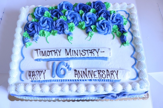 16 Years of Timothy\'s Ministry